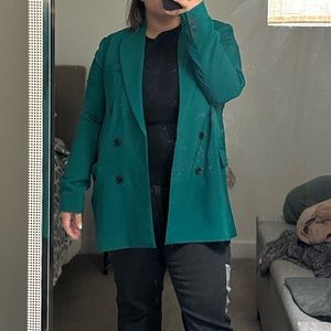 Jolie Green Blazer Fall 2023